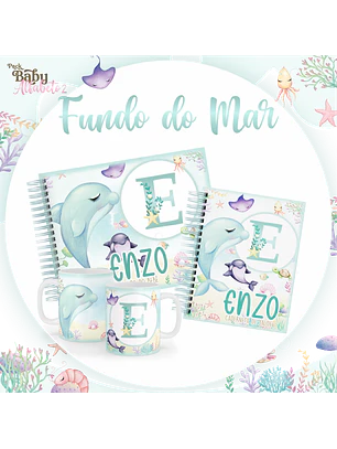 Arquivo Encadernação Baby Fundo do Mar