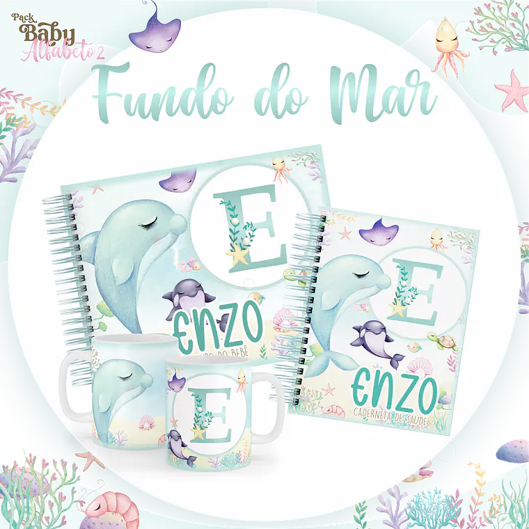 Arquivo Encadernação Baby Fundo do Mar 1
