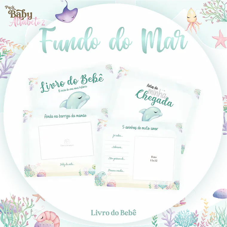 Arquivo Encadernação Baby Fundo do Mar 3