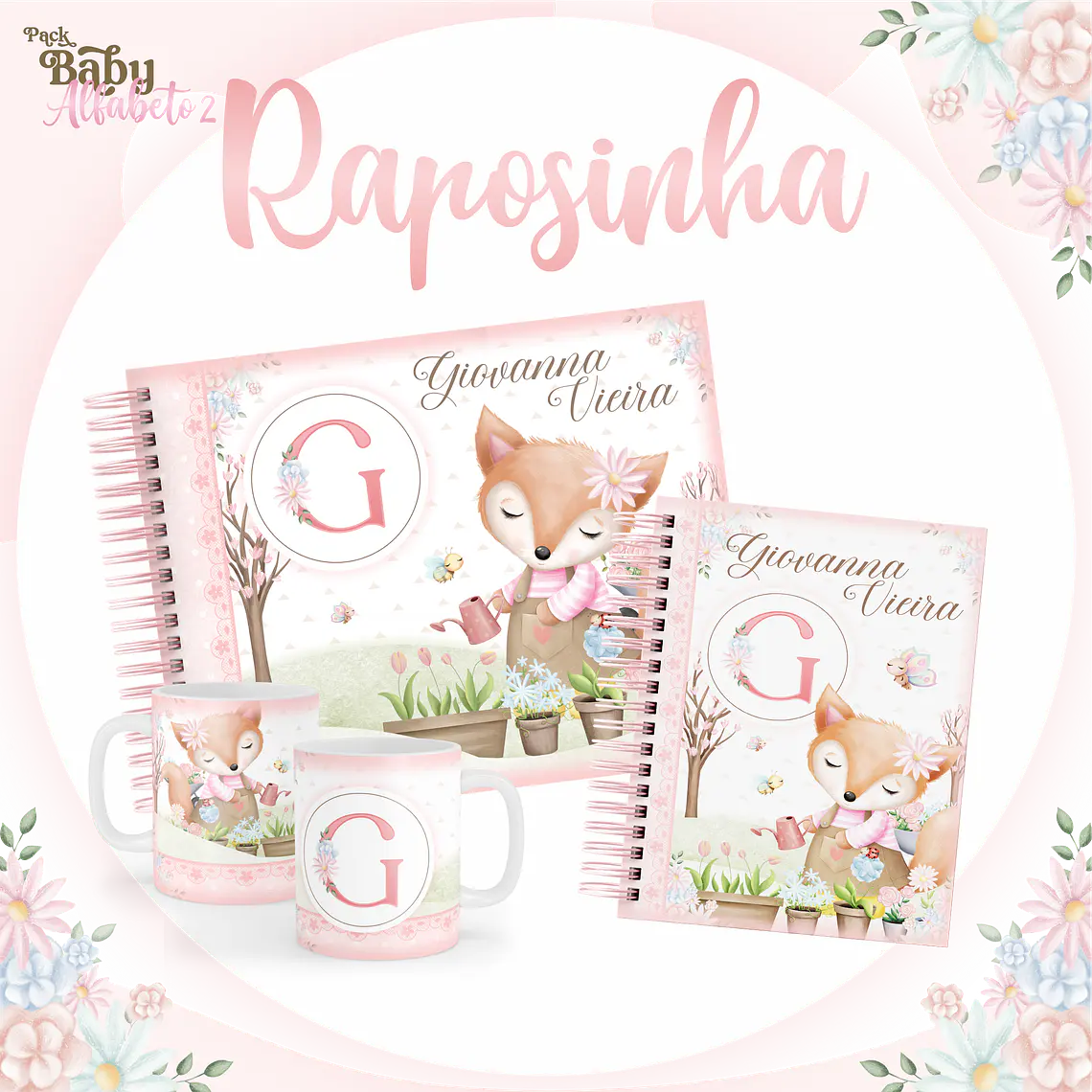 Arquivo Encadernação Baby Raposinha 1