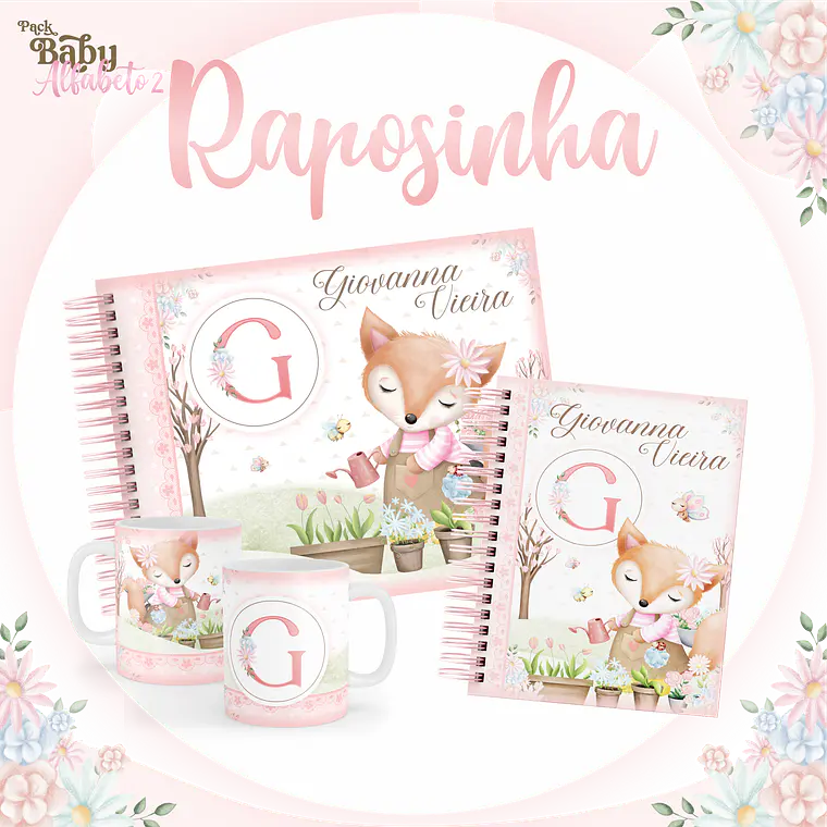 Arquivo Encadernação Baby Raposinha 1