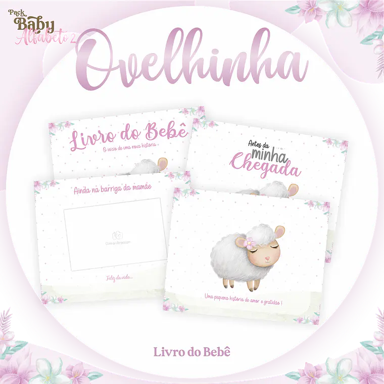 Arquivo Encadernação Baby Ovelhinha 2
