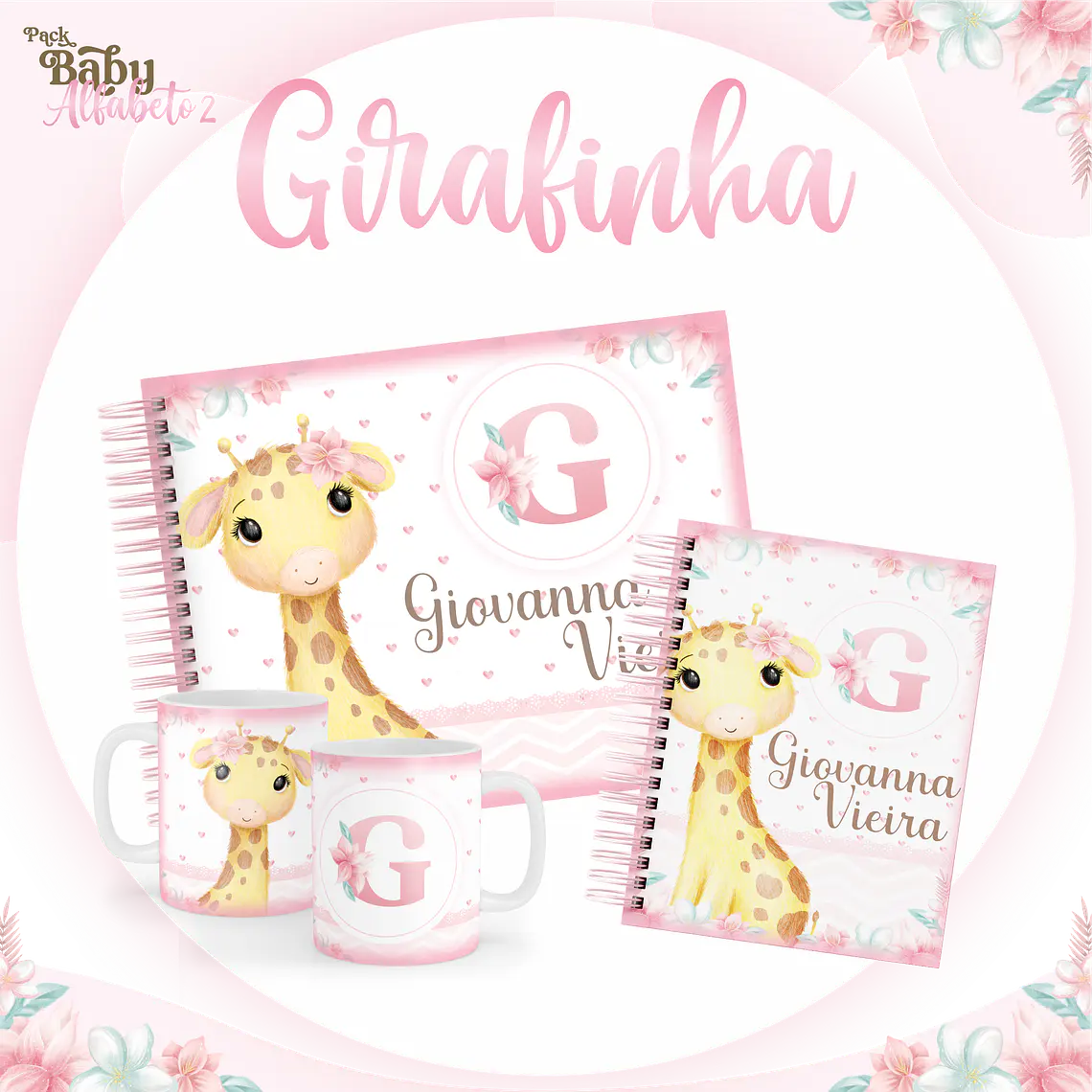 Arquivo Encadernação Baby Girafinha 1