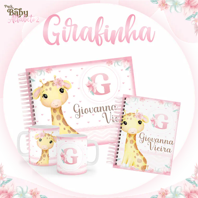 Arquivo Encadernação Baby Girafinha 1