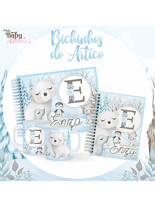 Arquivo Encadernação Baby Bichinhos do Artico