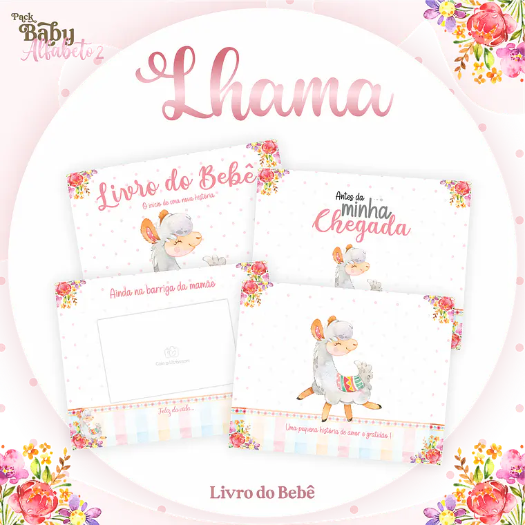 Arquivo Encadernação Baby Lhama 3