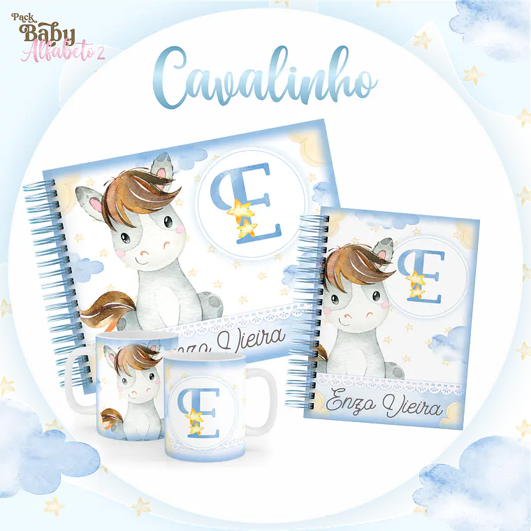 Arquivo Encadernação Baby Cavalinho 1
