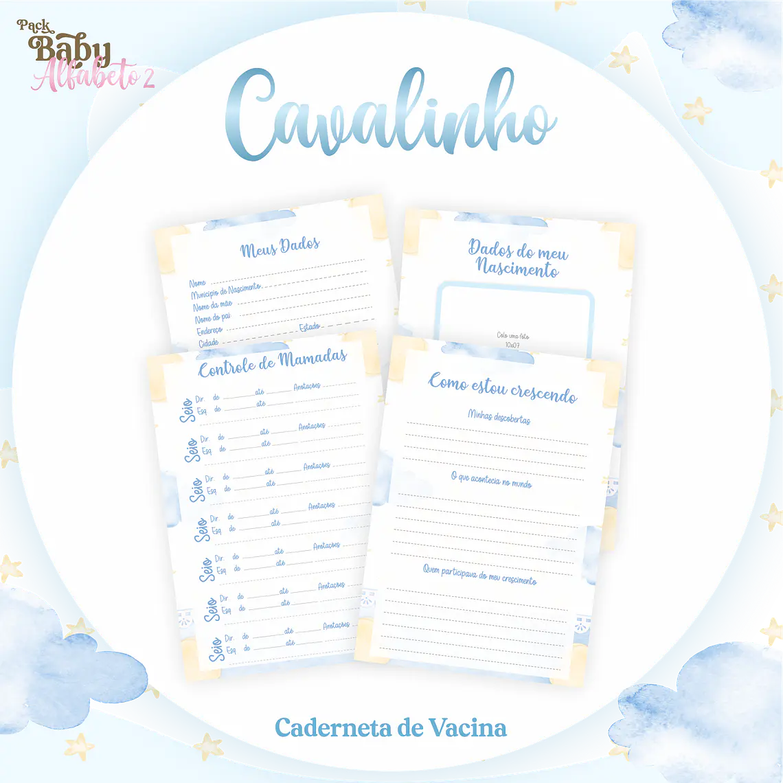 Arquivo Encadernação Baby Cavalinho 2