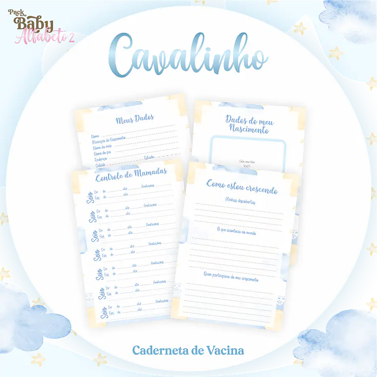 Arquivo Encadernação Baby Cavalinho 2