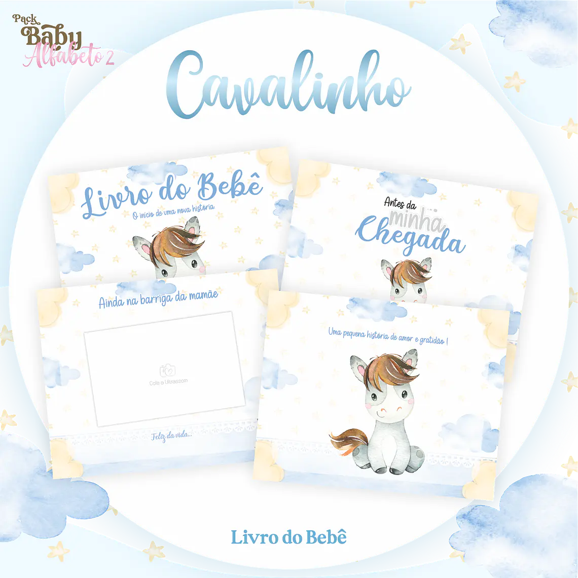 Arquivo Encadernação Baby Cavalinho 3