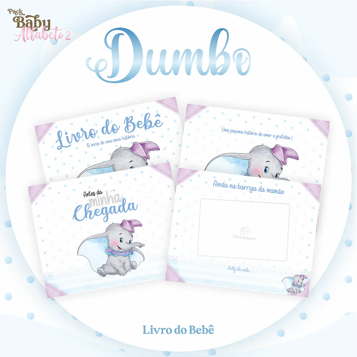 Arquivo Encadernação Baby Dumbo 3