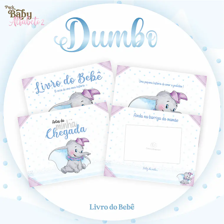 Arquivo Encadernação Baby Dumbo 3