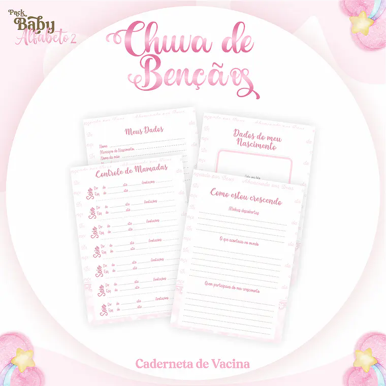 Arquivo Encadernação Baby Chuva de Benção 2