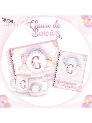 Arquivo Encadernação Baby Chuva de Benção