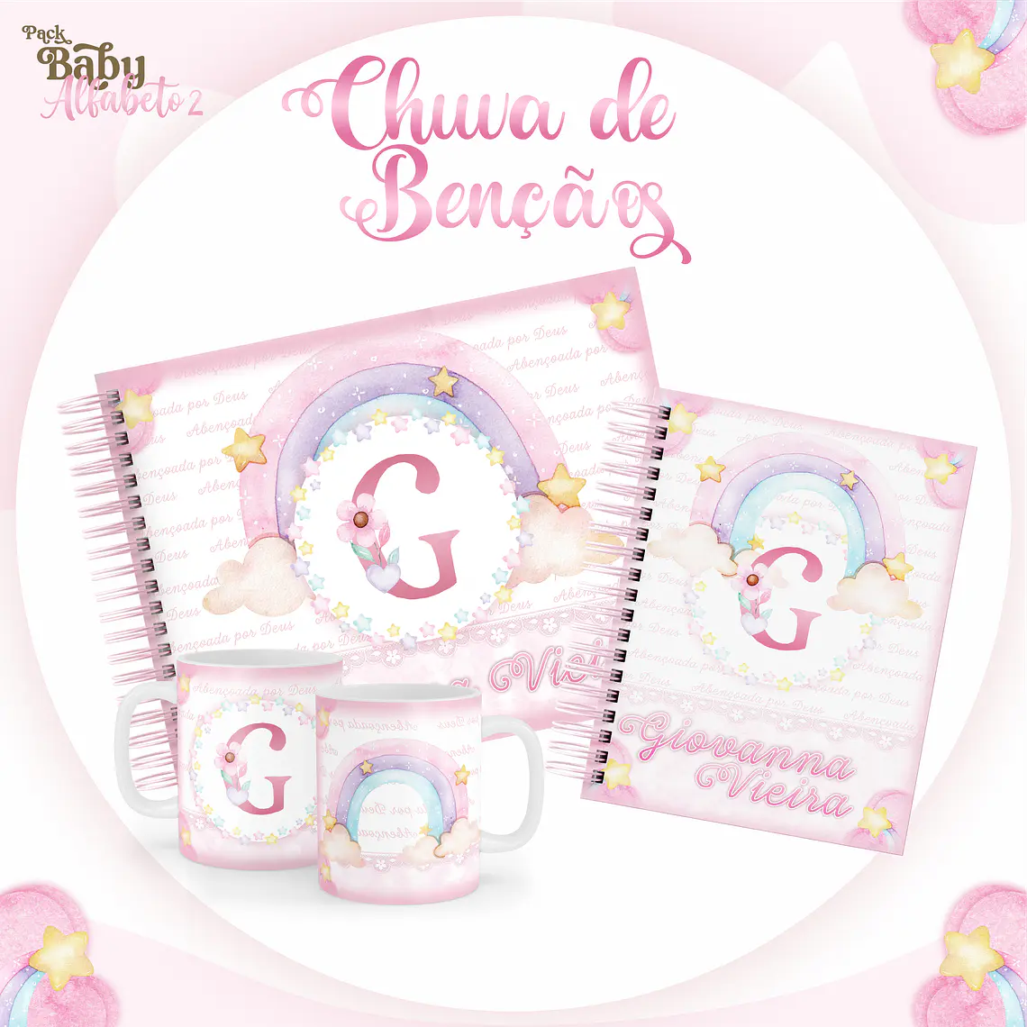 Arquivo Encadernação Baby Chuva de Benção 1
