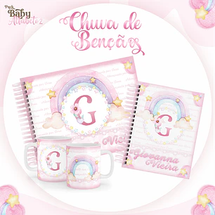 Arquivo Encadernação Baby Chuva de Benção