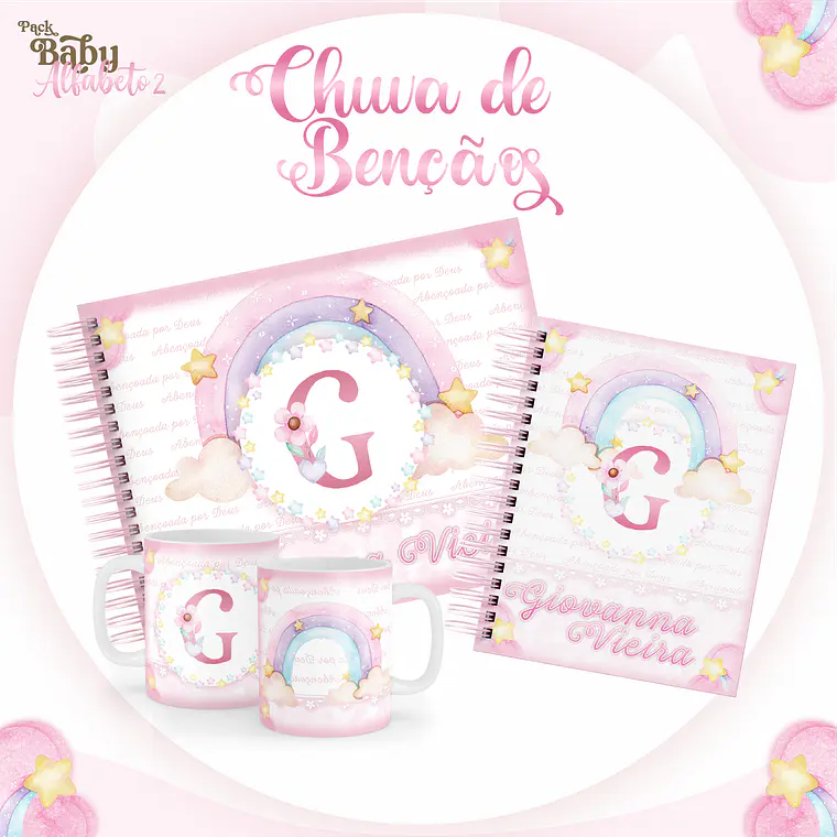 Arquivo Encadernação Baby Chuva de Benção 1