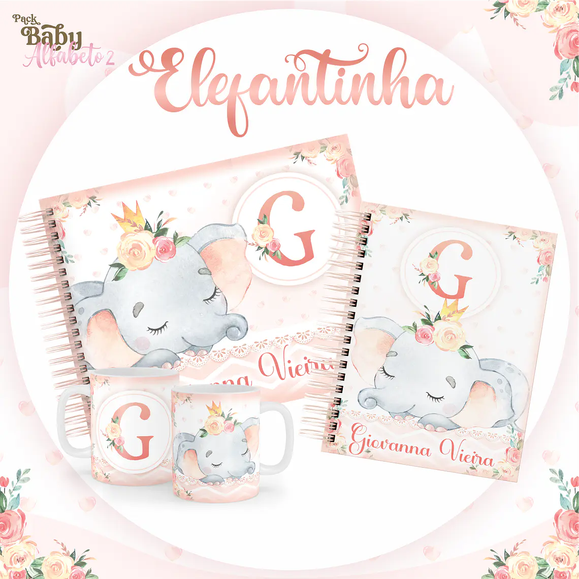 Arquivo Encadernação Baby Elefantinha 1