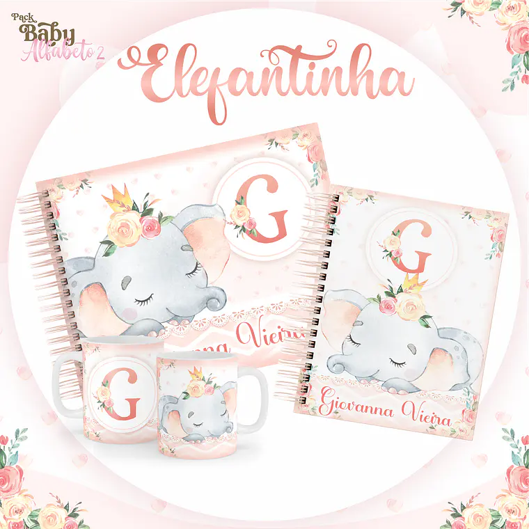 Arquivo Encadernação Baby Elefantinha 1