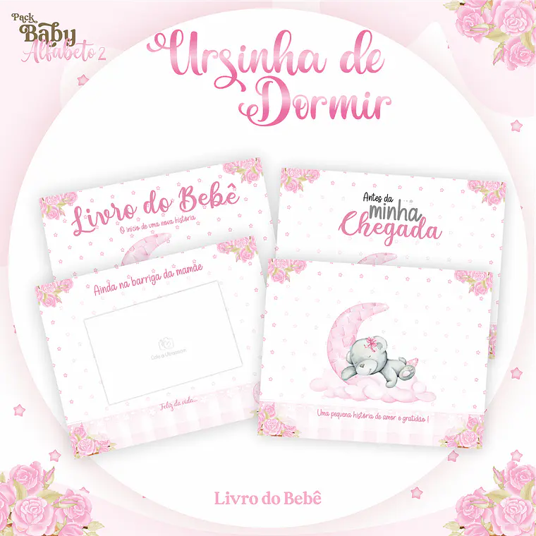 Arquivo Encadernação Baby Ursinha de Dormir 3