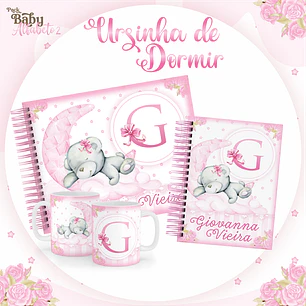 Arquivo Encadernação Baby Ursinha de Dormir