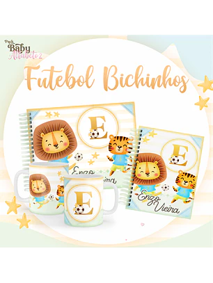 Arquivo Encadernação Baby Futebol Bichinhos
