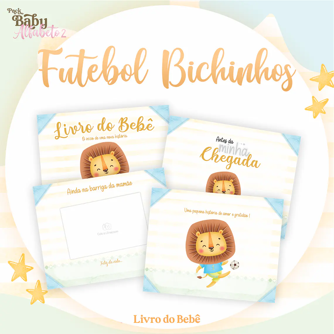 Arquivo Encadernação Baby Futebol Bichinhos 2