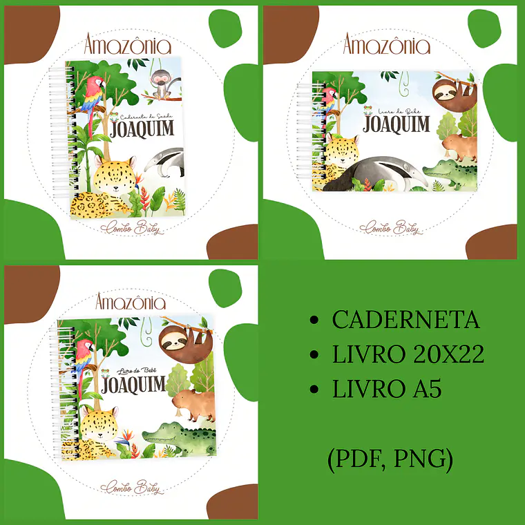 Arquivo Encadernação Baby Amazônia 1