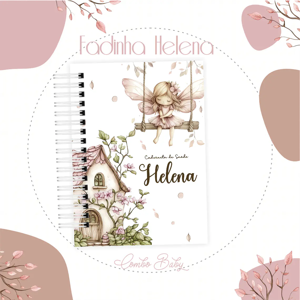 Arquivo Encadernação Baby Fadinha Helena 2