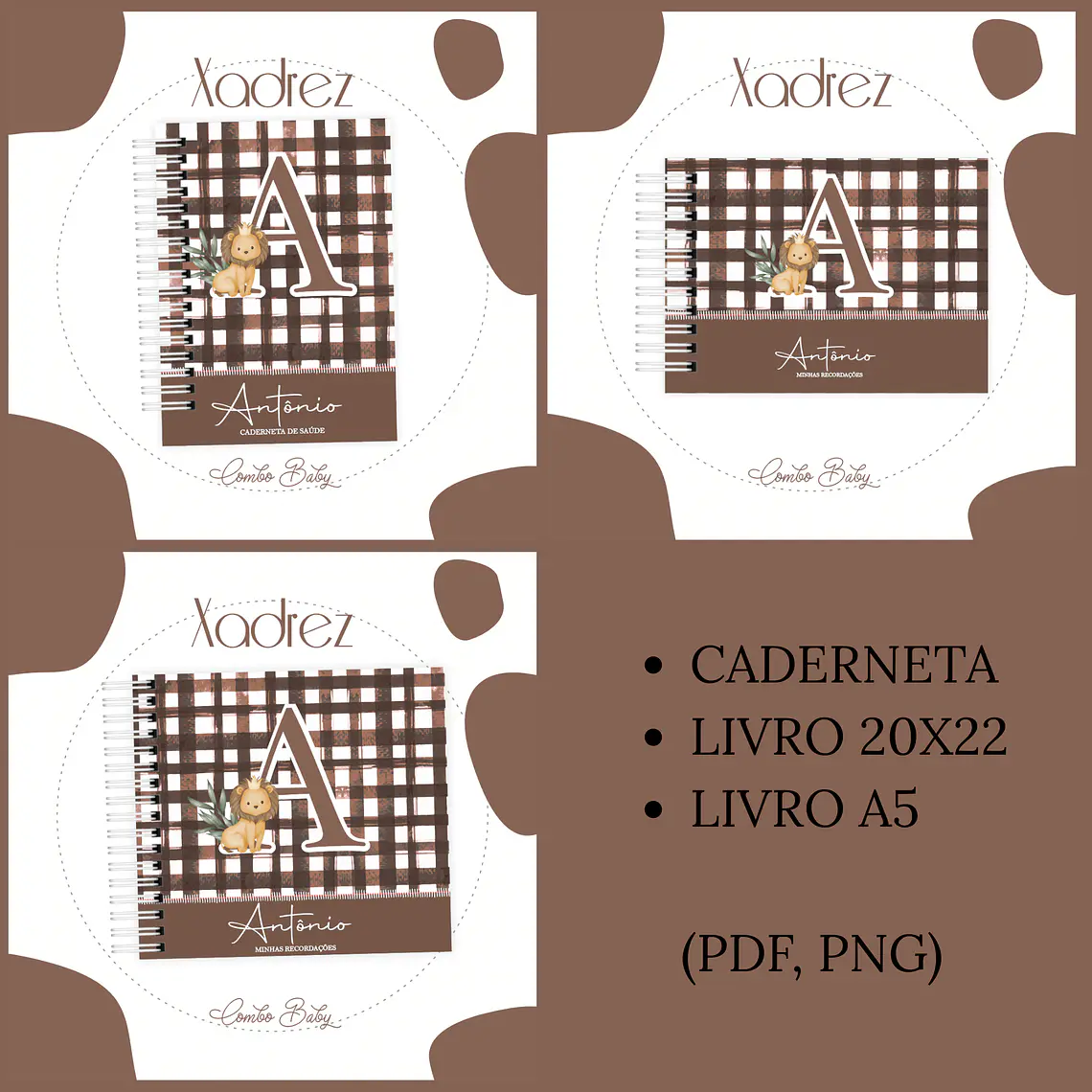 Arquivo Encadernação Baby Xadrez 1