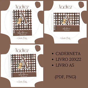 Arquivo Encadernação Baby Xadrez