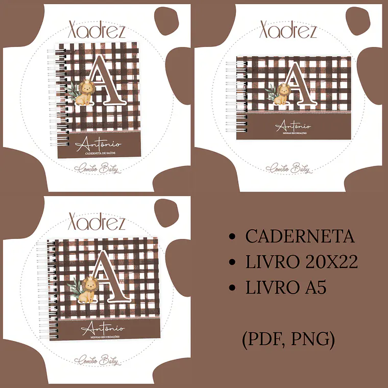 Arquivo Encadernação Baby Xadrez 1