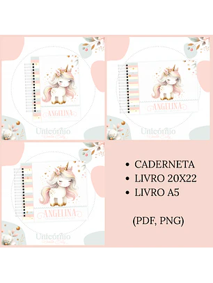 Arquivo Encadernação Baby Unicórnio