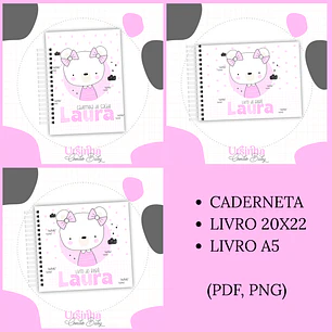 Arquivo Encadernação Baby Ursinha