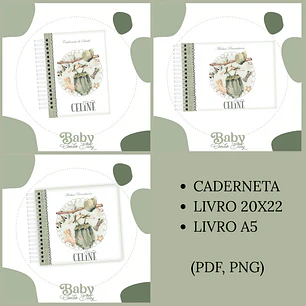Arquivo Encadernação Baby Menina