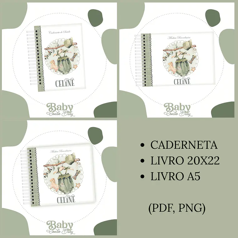 Arquivo Encadernação Baby Menina 1