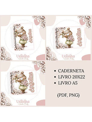 Arquivo Encadernação Baby Urinha Aquarela