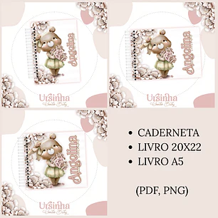 Arquivo Encadernação Baby Urinha Aquarela