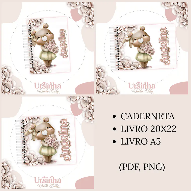 Arquivo Encadernação Baby Urinha Aquarela 1