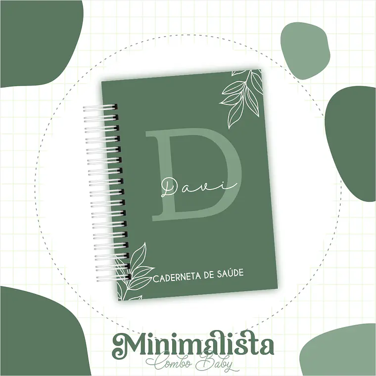 Arquivo Encadernação Baby Minimalista 2