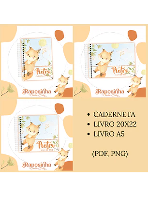 Arquivo Encadernação Baby Raposinha
