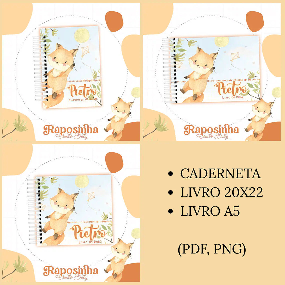 Arquivo Encadernação Baby Raposinha 1