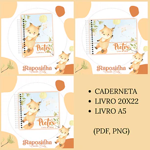 Arquivo Encadernação Baby Raposinha