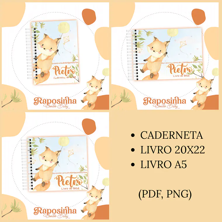 Arquivo Encadernação Baby Raposinha 1