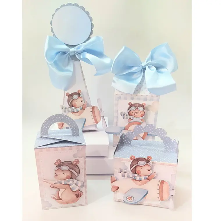 Arquivo de Corte Ursinho Aviador  1