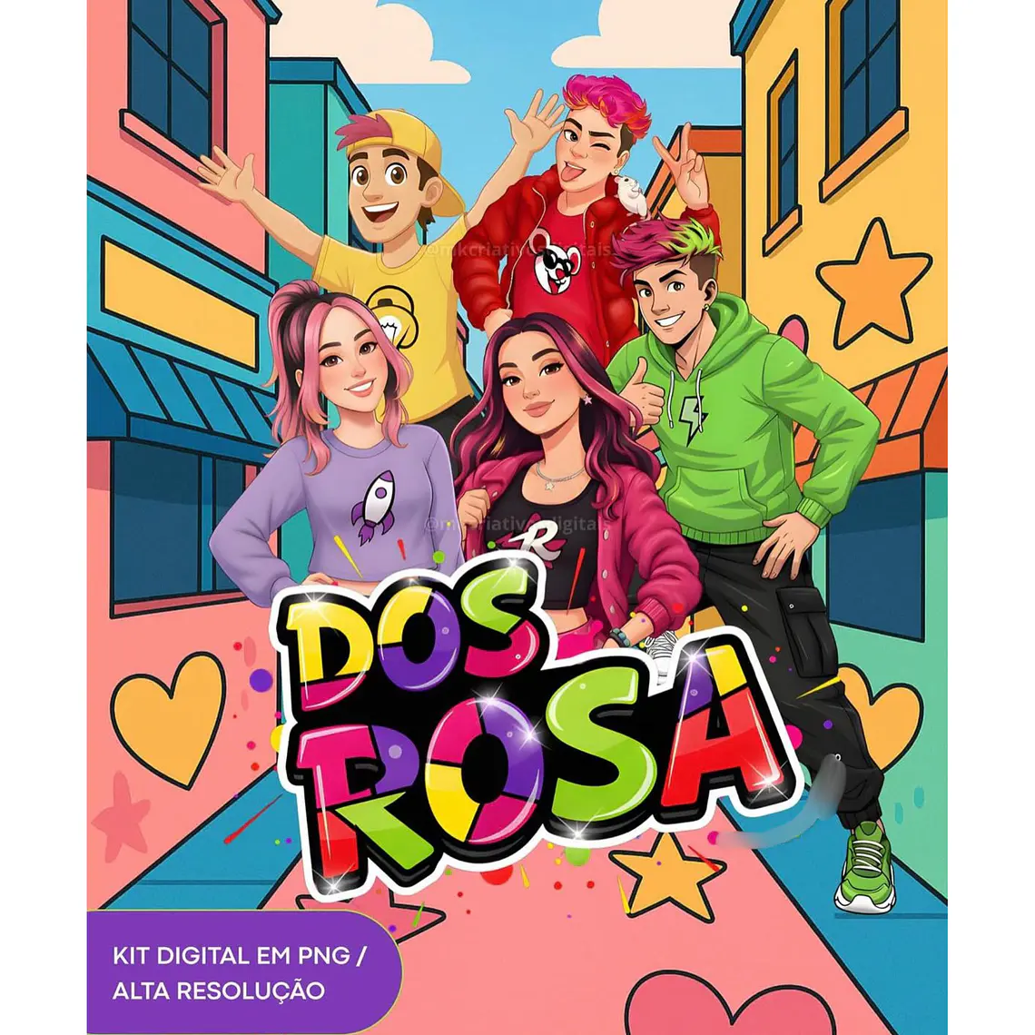 Combo de Arquivos dos Rosas  2