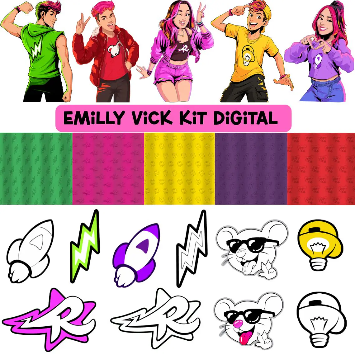 Combo de Arquivos dos Rosas  3