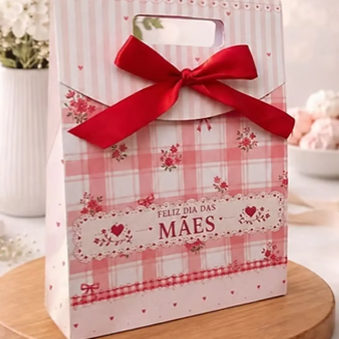 Arquivo em PDF Sacola Grande - Dia das Mães 2