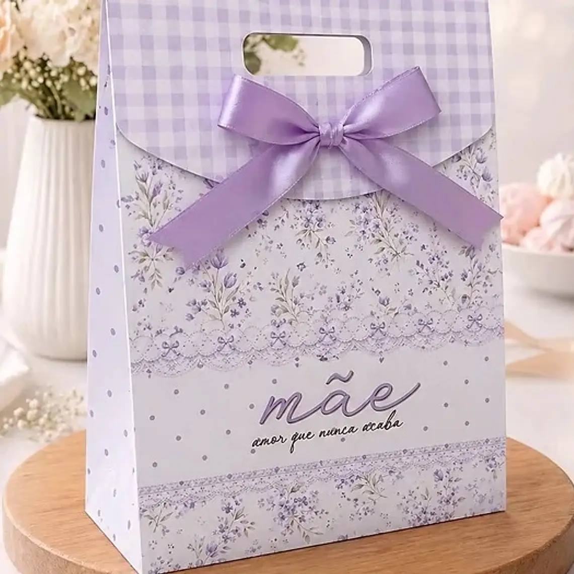 Arquivo em PDF Sacola Grande - Dia das Mães 3