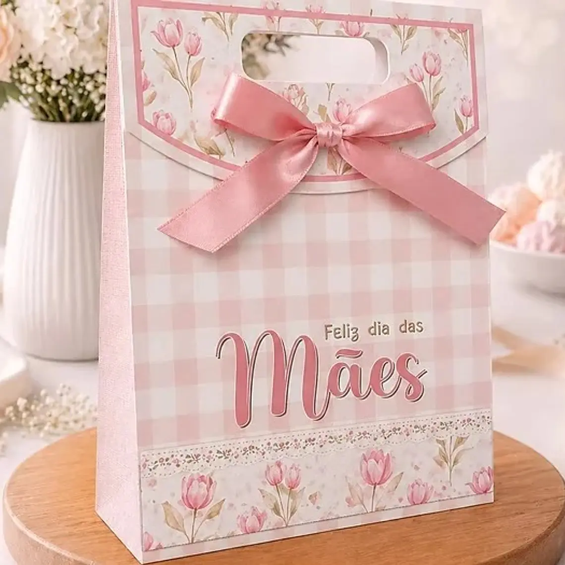 Arquivo em PDF Sacola Grande - Dia das Mães 4